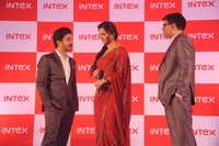 Anushka Launches INTEX Aqua Smartphone